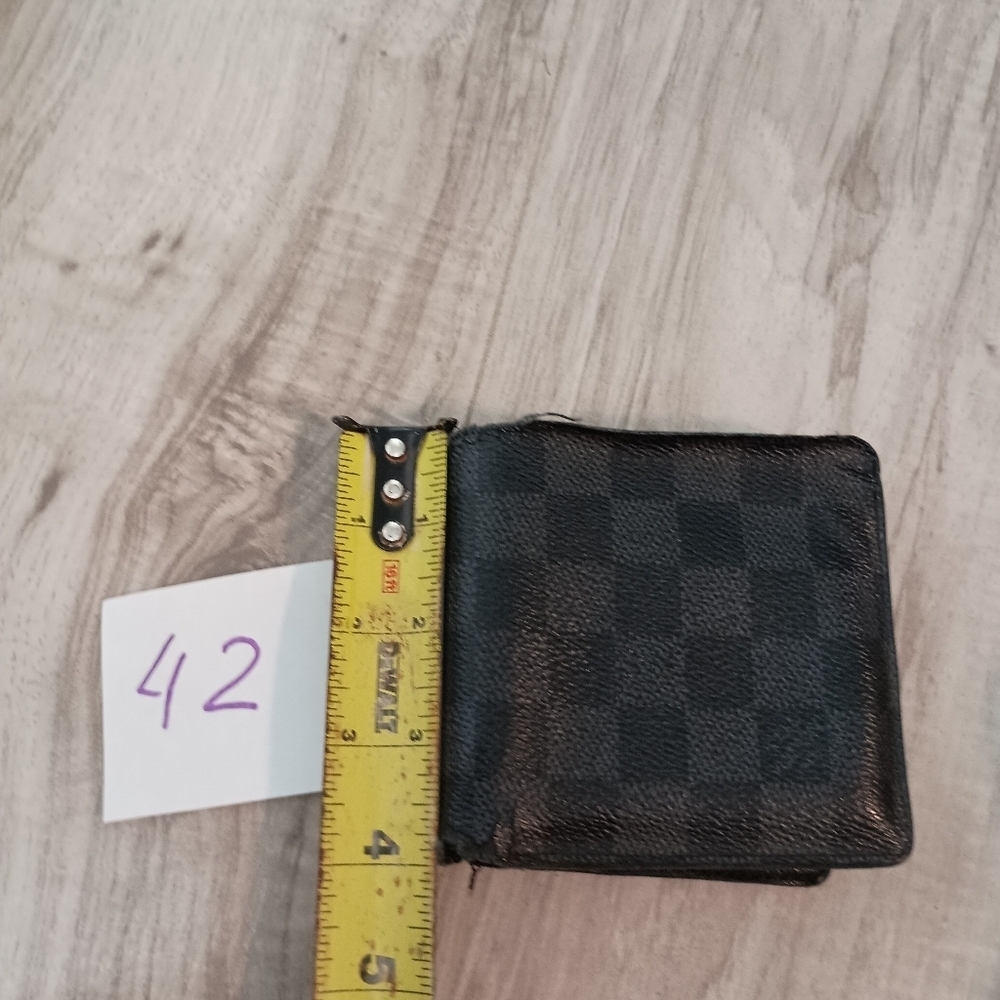Authentic Louis Vuitton Damier Graphite Portefeuille Slender Wallet For Men - Picture 15 of 15